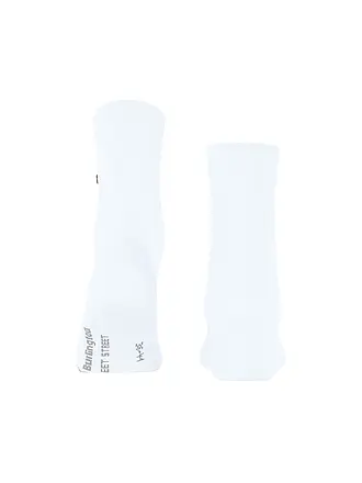 BURLINGTON | Chaussettes femme FLEET STREET 36-41 white | weiss